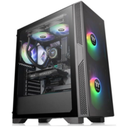 Корпус Thermaltake Versa T25 TG черный без БП ATX 5x120mm 4x140mm 2x200mm 2xUSB2.0 1xUSB3.0 audio bott PSU