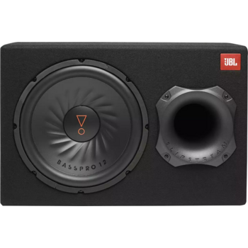 Сабвуфер автомобильный JBL BASSPRO12 150Вт активный (30см/12")