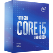 Процессор Intel Original Core i5 10600KF Soc-1200 (BX8070110600KF S RH6S) (4.1GHz) Box w/o cooler