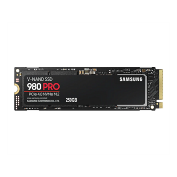 Твердотельный накопитель SSD M.2 (PCI-E NVMe) 250Gb Samsung 980 PRO (R6400/W2700MB/s) (MZ-V8P250BW analog MZ-V7P250BW) 1year