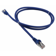 Патч-корд Lanmaster LAN-PC45/S5E-5.0-BL FTP вилка RJ-45-вилка RJ-45 кат.5е 5м синий LSZH (уп.:1шт)