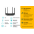 Роутер беспроводной TP-Link Archer C6U AC1200 10/100/1000BASE-TX черный