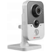 Видеокамера IP HiWatch DS-I214 6-6мм цветная корп.:белый