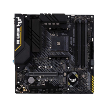 Материнская плата Asus TUF GAMING B450M-PRO II {Soc-AM4 AMD B450 4xDDR4 mATX AC`97 8ch(7.1) GbLAN RAID+HDMI+DP}