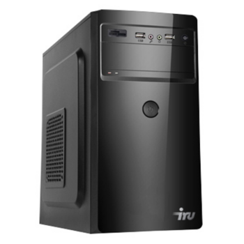 ПК IRU Office 225 MT Ryzen 5 3400G (3.7)/8Gb/SSD240Gb/RX Vega 11/Free DOS/GbitEth/400W/черный