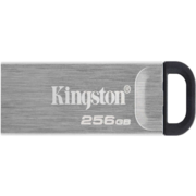 Kingston USB Drive 256Gb DataTraveler Kyson DTKN/256GB USB3.1 серебристый/черный