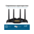 Роутер беспроводной Asus RT-AX82U AX5400 10/100/1000BASE-TX/4G ready черный