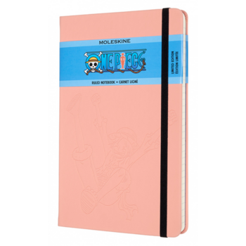 Блокнот Moleskine LIMITED EDITION ONE PIECE LEOPQP060A Large 130х210мм 240стр. линейка твердая обложка розовый