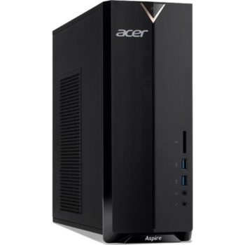 Компьютер Acer Aspire XC-830 [DT.BE8ER.002] Black SFF {Cel J4025/4Gb/128Gb SSD/Linux}