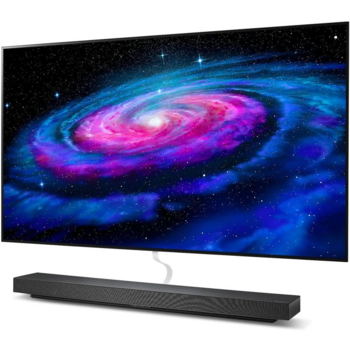 Телевизор OLED LG 65" OLED65WX9LA Wallpaper черный/серебристый Ultra HD 50Hz DVB-T2 DVB-C DVB-S DVB-S2 USB WiFi Smart TV (RUS)