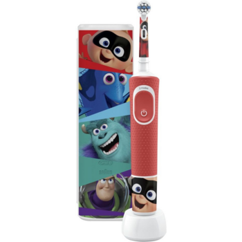 Зубная щетка электрическая Oral-B Pixar D100.413.2KX красный