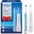 Набор электрических зубных щеток Oral-B SmartSmile 510 (Pro500+ Aquacare 4) белый/голубой