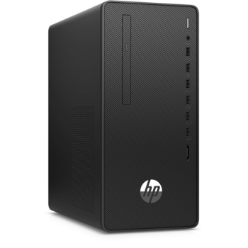 ПК HP 290 G4 MT i3 10100 (3.6) 4Gb SSD256Gb UHDG 630 DVDRW Free DOS GbitEth WiFi BT 180W клавиатура мышь черный