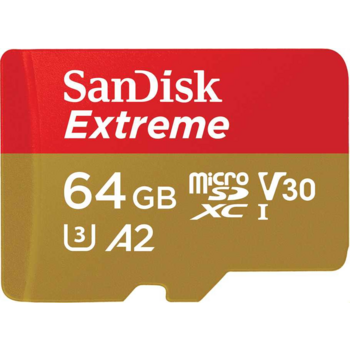 Флеш карта microSDXC 64Gb Class10 Sandisk SDSQXA2-064G-GN6GN Extreme