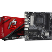 Материнская плата ASROCK B550M PHANTOM GAMING 4, AM4, B550, 4*DDR4, DP+HDMI, 4xSATA3 6.0 (RAID), M.2 Socket, 4xUSB 3.2, 2xUSB 2.0, mATX; 90-MXBE90-A0UAYZ