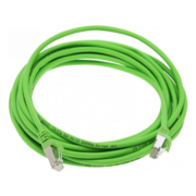 Патч-корд ITK PC02-C5EFL-5M FTP RJ-45 вил.-вилка RJ-45 кат.5E 5м зеленый LSZH (уп.:1шт)
