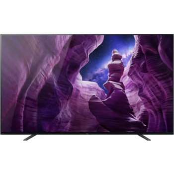 Телевизор OLED Sony 55" KD55A8BR2 BRAVIA черный/серебристый/Ultra HD/100Hz/DVB-T/DVB-T2/DVB-C/DVB-S/DVB-S2/USB/WiFi/Smart TV