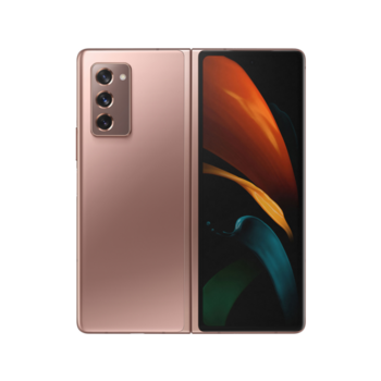 Смартфон Samsung SM-F916B Galaxy Z Fold 2 256Gb 12Gb бронзовый раскладной 3G 4G 2Sim 7.6" 1768x2208 Android 10 12Mpix 802.11 a/b/g/n/ac/ax NFC GPS GSM900/1800 GSM1900 TouchSc MP3