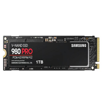 Твердотельный накопитель Samsung SSD 1TB 980 PRO, V-NAND 3-bit MLC, Elpis, M.2 (2280) PCIe Gen 4.0 x4, NVMe 1.3c, R7000/W5000, IOPs 1 000 000/1 000 000