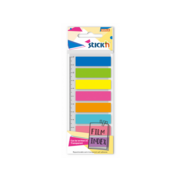 Закладки самокл. пластиковые Stick`n 27086 45x12мм 8цв.в упак. 10лист