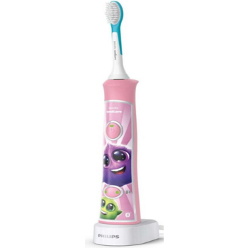 Зубная щетка электрическая Philips Sonicare For Kids HX6352/42 розовый