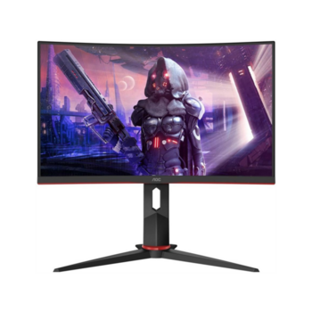 Монитор 27" AOC C27G2U 1920x1080@165Hz Curved 1500R VA LED 16:9 4ms D-Sub 2*HDMI DP 4*USB3.0 80M:1 1000:1 178/178 250cd HAS Pivot Tilt Swivel Speakers BBlack/Red