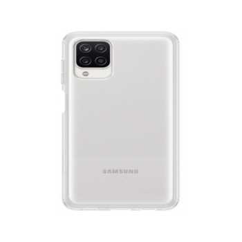 Чехол (клип-кейс) Samsung для Samsung Galaxy A12 Soft Clear Cover прозрачный (EF-QA125TTEGRU)