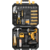Аккумуляторная дрель-шуруповерт DEKO DKCD20FU-Li в кейсе + набор 195 инструментов для дома, 20В, 2х2.0Ач