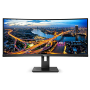 Монитор Philips 34" 342B1C черный VA LED 21:9 HDMI M/M матовая HAS Pivot 3000:1 300cd 178гр/178гр 2560x1080 DisplayPort FHD USB 11.32кг