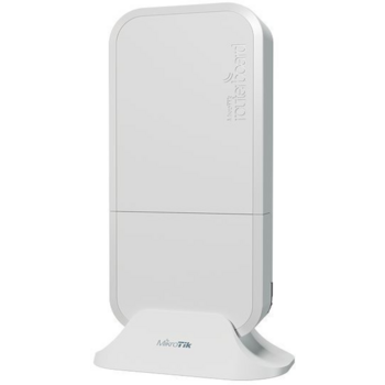 Точка доступа MikroTik wAP ac with 4 cores x 710MHz CPU, 128MB RAM, 2x Gbit LAN, built-in 2.4Ghz 802.11b/g/n Dual Chain wireless, built-in 5GHz 802.11an/ac Dual Chain wireless, RouterOS L4, white outdoor enclosure,