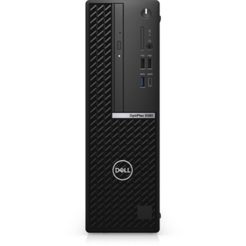 ПК Dell Optiplex 5080 SFF i5 10500 (3.1) 8Gb SSD256Gb/UHDG 630 DVDRW Windows 10 Professional GbitEth 200W клавиатура мышь черный