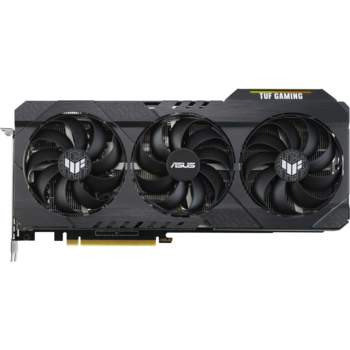 Видеокарта Asus PCI-E 4.0 TUF-RTX3060TI-O8G-GAMING NVIDIA GeForce RTX 3060Ti 8192Mb 256 GDDR6 1755/14000/HDMIx2/DPx3/HDCP Ret  LHR