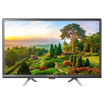 Телевизор LED Supra 23.6" STV-LC24ST0075W черный/HD READY/50Hz/DVB-T/DVB-T2/DVB-C/USB/WiFi/Smart TV (RUS)