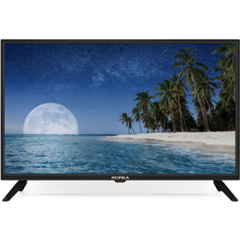 Телевизор LED Supra 32" STV-LC32ST0070W черный/HD READY/50Hz/DVB-T/DVB-T2/DVB-C/USB/WiFi/Smart TV (RUS)