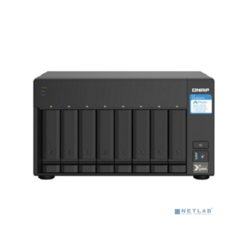 Системы хранения данных QNAP SMB QC 1,7GhzCPU/4Gb(upto16Gb)/upto 8HDD, up to 16 with TL-D800C/SATA(3,5'')/ 3xUSB3.2/1xExp.slot/2x2,5Gb 2x10Gb(SFP+)/iSCSI/1xPS/3YW TS-832PX-4G-EU-RU