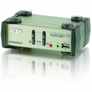 Переключатель электронный ATEN 2-Port PS/2-USB VGA/Audio KVMP™ Switch with OSD