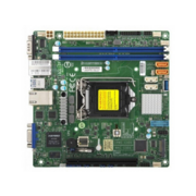 Серверная материнская плата SuperMicro MBD X11SCL IF O, 1.Single socket H4 (LGA 1151), 2x 1GbE LAN with Intel i210 AT, 5.4 SATA3 (6Gbps); RAID 0, 1, 5, 10.