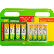 Аккумулятор GP Rechargeable 2700AAHC AA NiMH 2700mAh (8шт) блистер