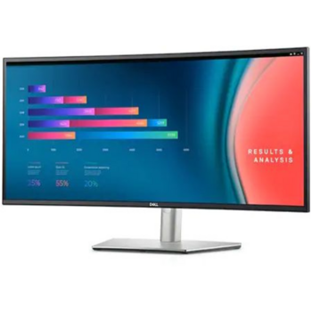 LCD Dell 34" U3421WE черный {IPS 3440x1440 60Hz 5ms 178/178 300cd 1000:1 10bit 2xHDMI2.0 DisplayPort1.4 RJ45 4xUSB3.2 USB-C3.1 2x5W VESA}[3421-9558]