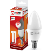 Лампа светодиодная Inhome LED-VC 11Вт цок.:E14 свеча 220B 6500K св.свеч.бел.хол. C37 (упак.:10шт)