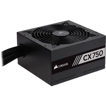 Блок питания Corsair ATX 750W CX750 80+ bronze (24+4+4pin) APFC 120mm fan 8xSATA RTL