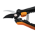 Ножницы для цветов Fiskars Solid SP14 черный/оранжевый (1051601)