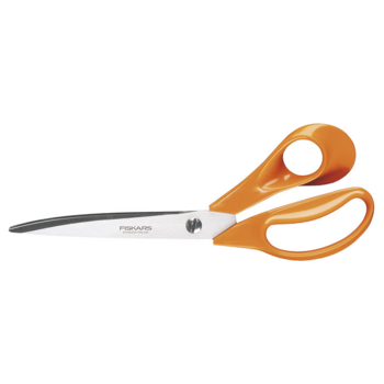 Ножницы Fiskars 1005151 Classic универсальные 250мм ручки пластиковые нержавеющая сталь серебристый/оранжевый