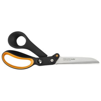 Ножницы Fiskars 1020223 Amplify универсальные 240мм ручки пластиковые нержавеющая сталь черный/оранжевый