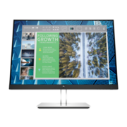 Монитор HP E24q G4 23,8 Monitor 2560x1440, 16:9, IPS, 250 cd/m2, 1000:1, 5ms, 178°/178°, VGA, HDMI, USB, DisplayPort, Silver