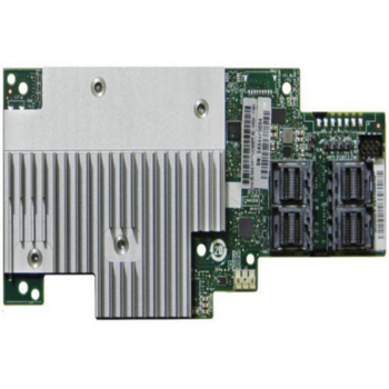 Плата контроллера RAID-массива Tri-mode PCIe(NVMe)/SAS/SATA Storage Controller Mezzanine Module, 16 internal ports, SAS3416, 16 int. ports PCIe/SAS/SATA, JBOD only, SIOM PCIe x8 Gen3,, vertical connectors