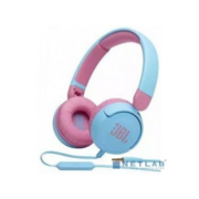Гарнитура накладные JBL JR310 1м голубой/розовый проводные оголовье (JBLJR310BLU)