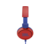 Гарнитура накладные JBL JR310 1м красный/синий проводные оголовье (JBLJR310RED)