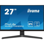 Монитор Iiyama 27" XUB2796QSU-B1 черный IPS LED 1ms 16:9 HDMI M/M матовая HAS Pivot 250cd 178гр/178гр 2560x1440 DisplayPort Ultra HD 2K (1440p) USB 5.4кг