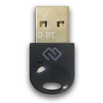 Адаптер USB Digma D-BT502 Bluetooth 5.0+EDR class 1.5 20м черный